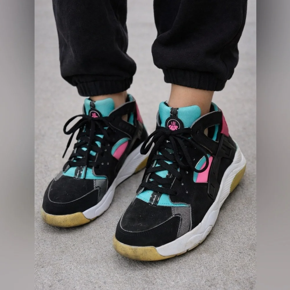Nike air flight huarache south beach shoes size 6Y